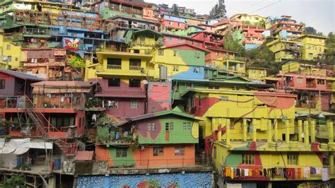 The Colorful Stobosa Houses in Benguet .